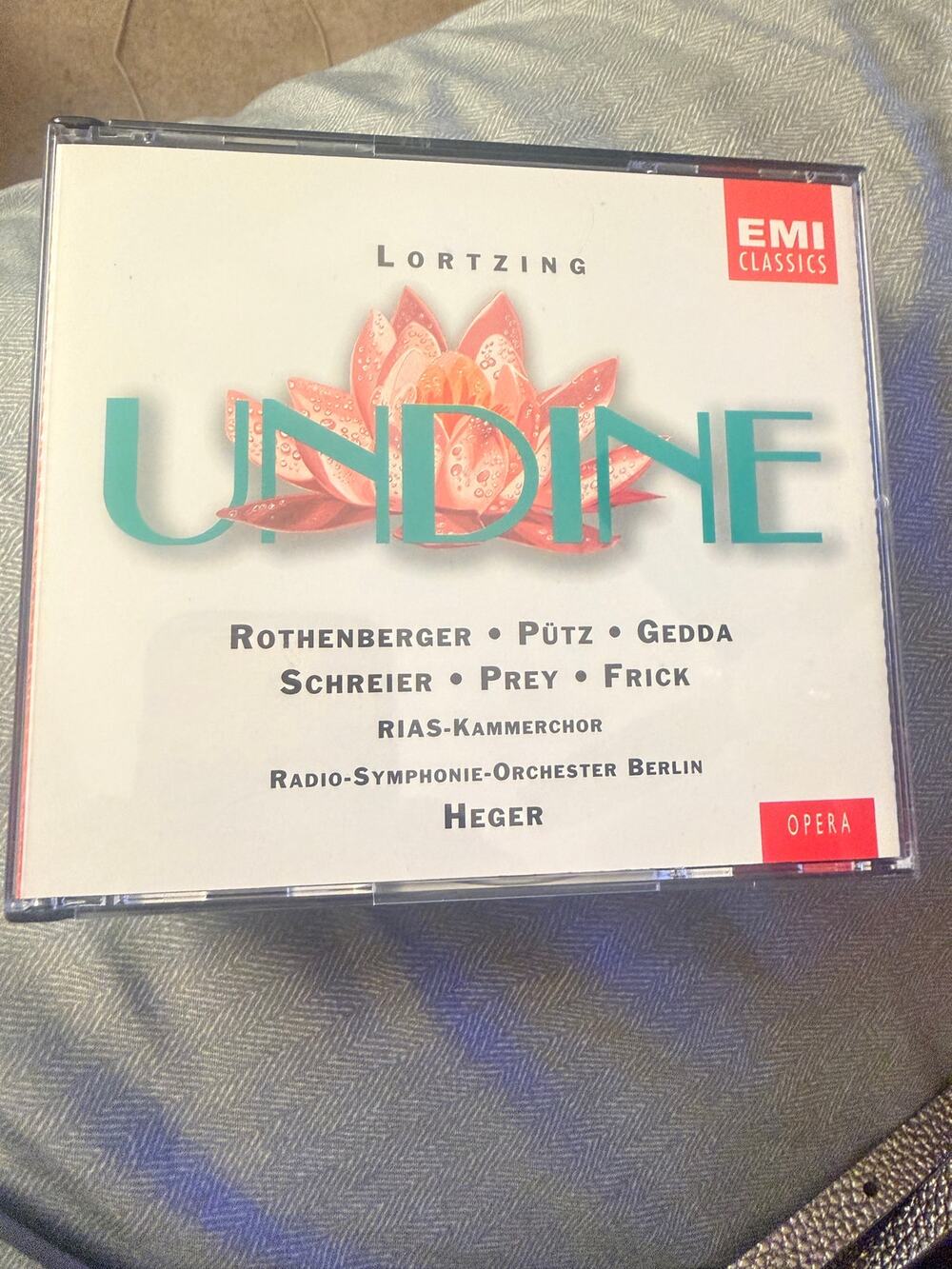 Albert Lortzing: Undine (Complete Opera) - 2-CD Box Set (EMI Classics)